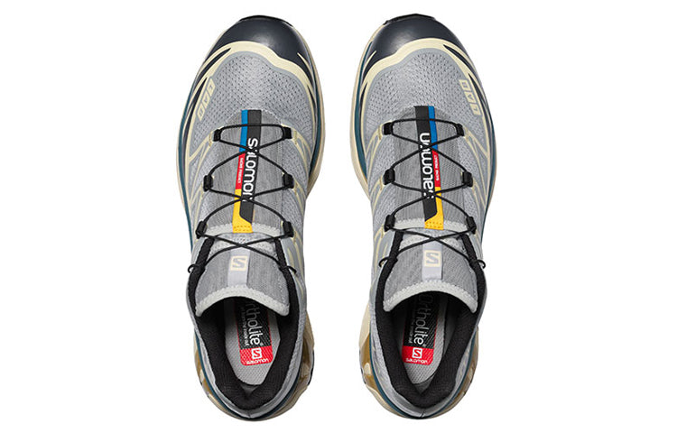 Salomon XT-6 Gray / Cream / Teal