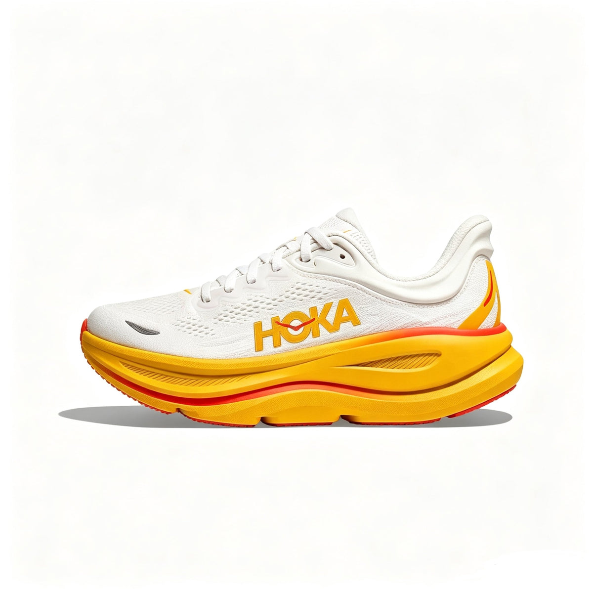 HOKA Bondi 9 White / Yellow