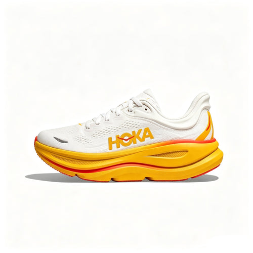 HOKA Bondi 9 White / Yellow