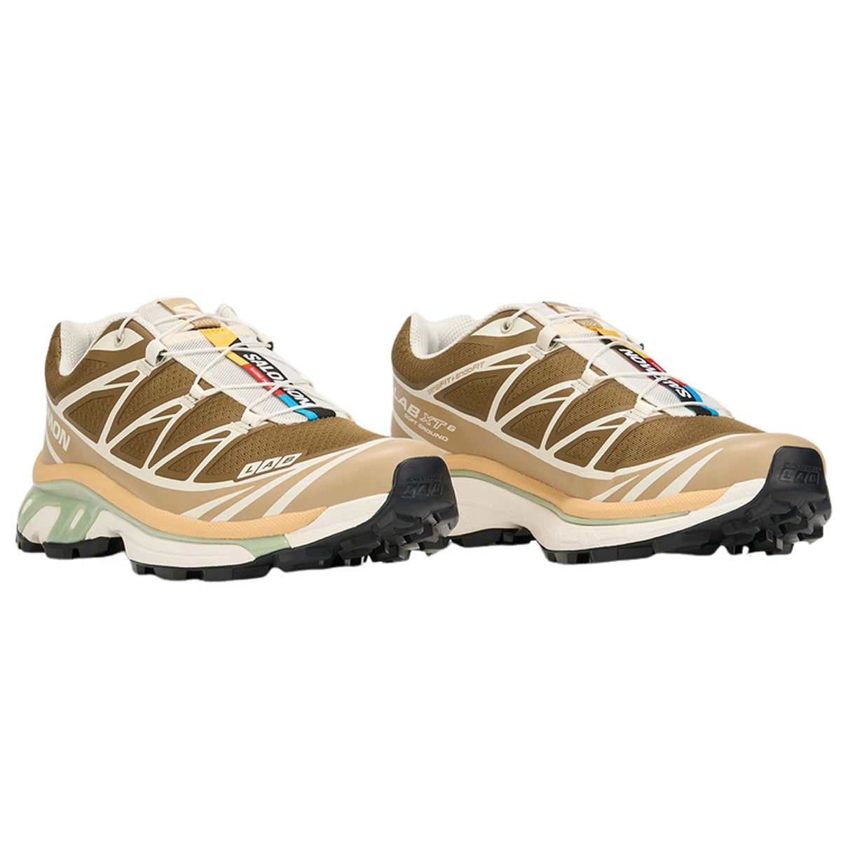 Salomon XT-6 Brown / Cream / Sage
