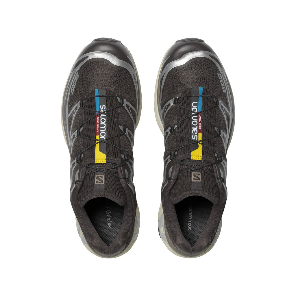 Salomon XT-6 Dark Brown / Silver Gray