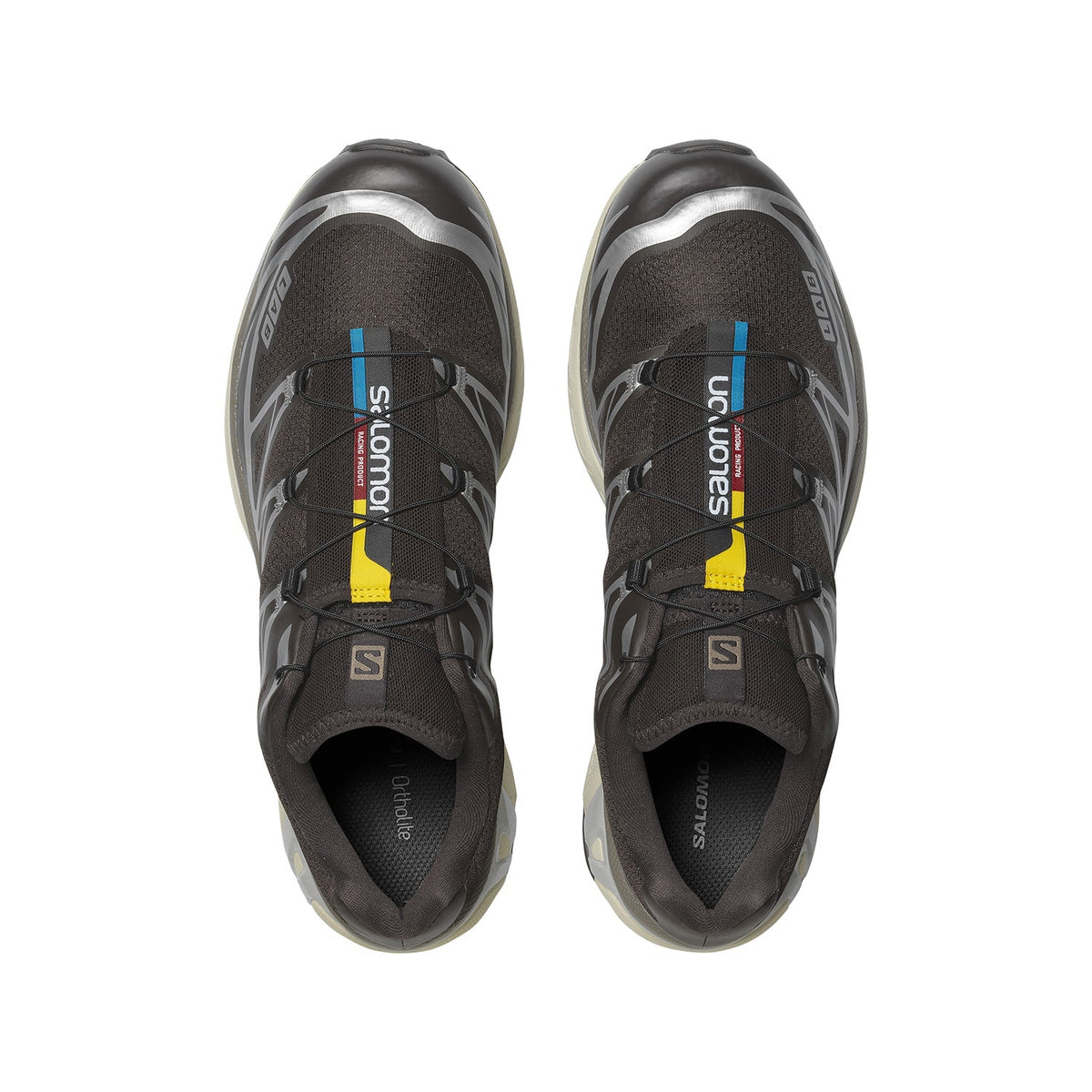 Salomon XT-6 Dark Brown / Silver Gray