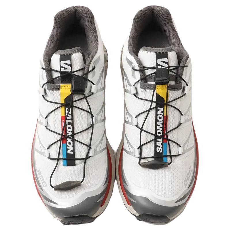 Salomon XT-6 White / Gray / Red