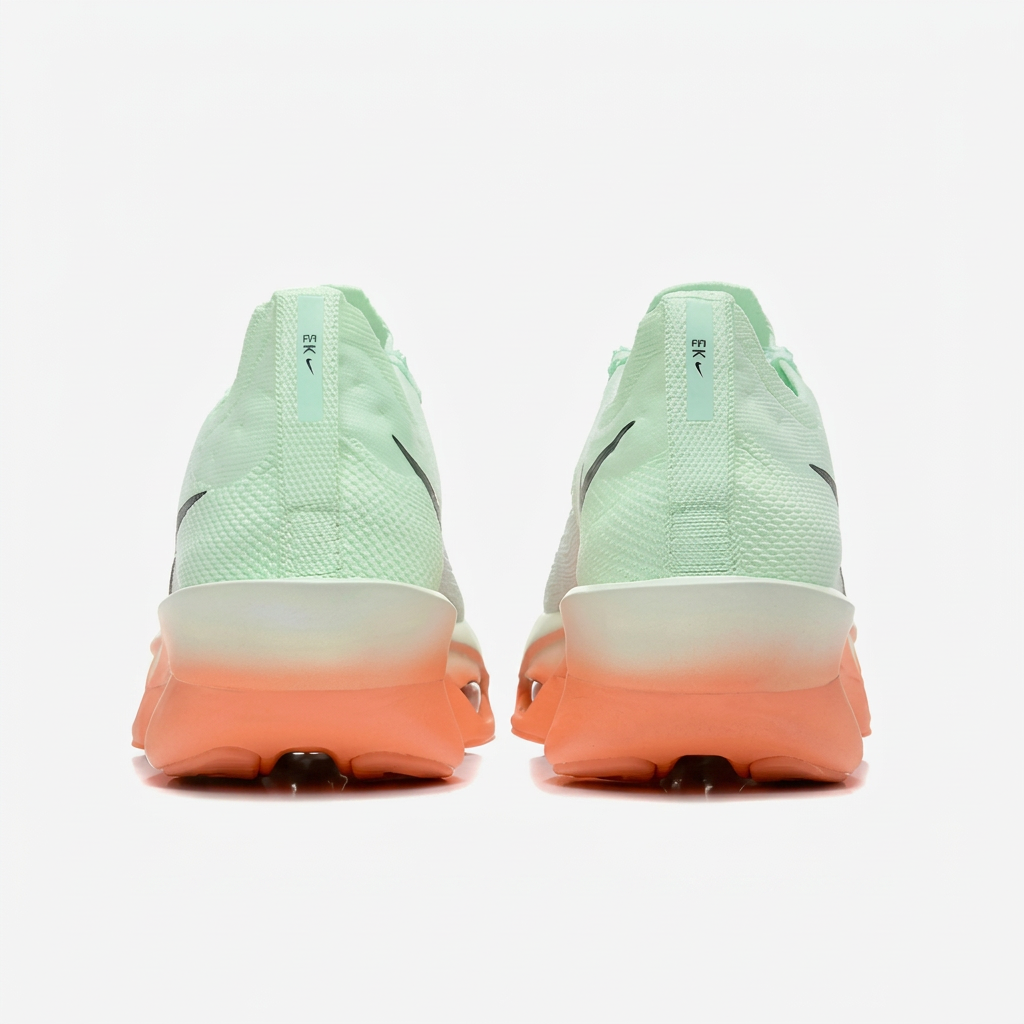 Nike Air Zoom Alphafly Next% 3 Running Shoes - Mint & Coral Orange
