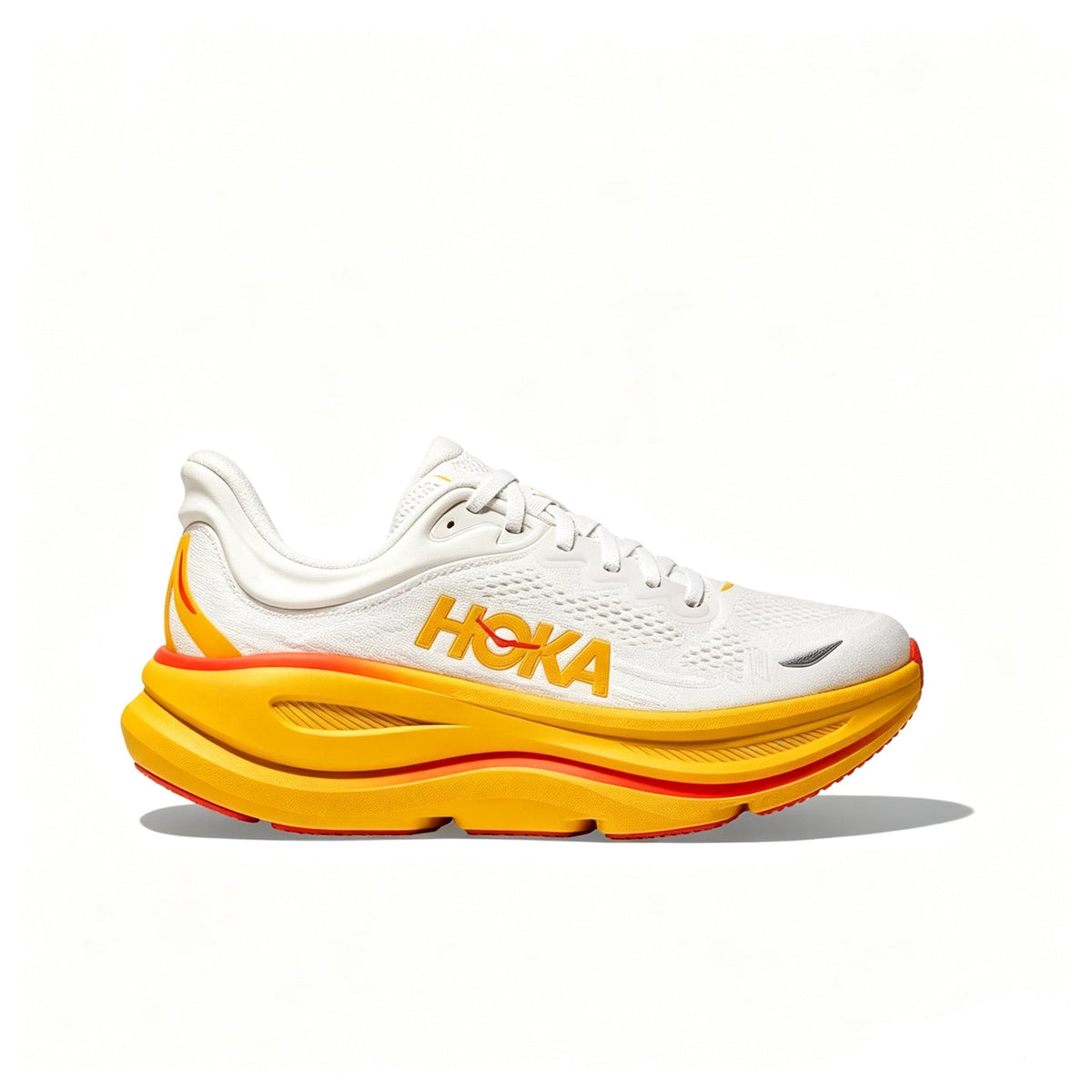HOKA Bondi 9 White / Yellow