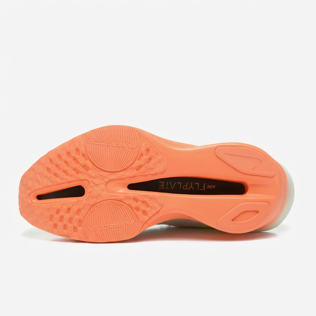 Nike Air Zoom Alphafly Next% 3 Running Shoes - Mint & Coral Orange