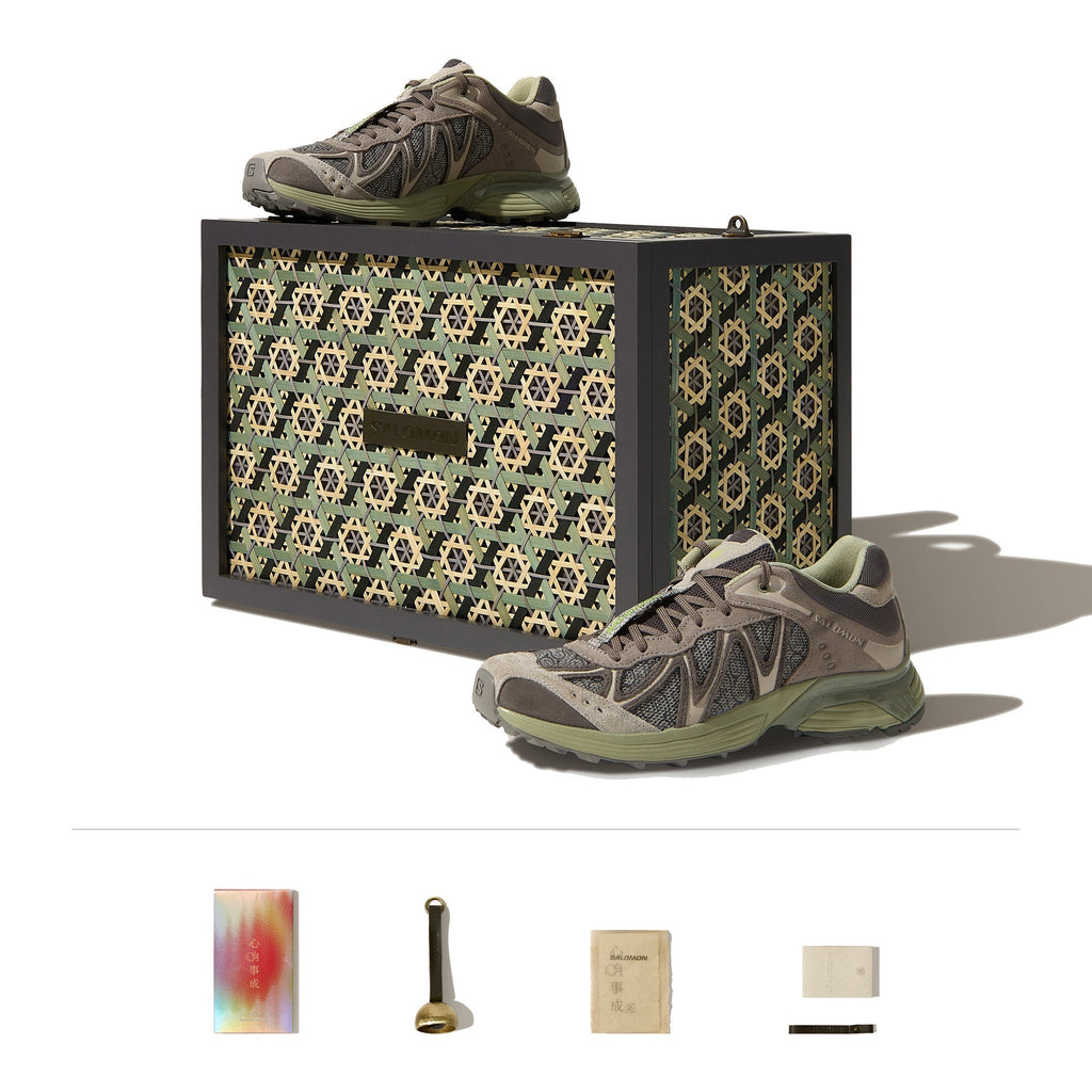 Salomon XT-Whisper Taupe - Pale Green