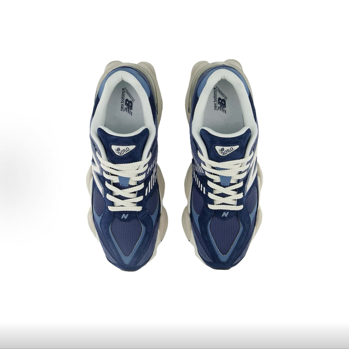 New Balance 9060 Navy – Cream