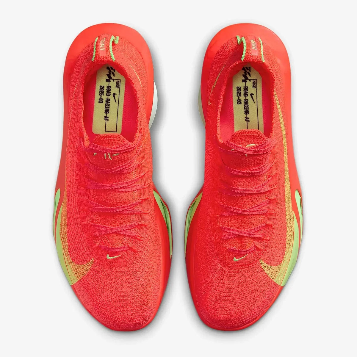 Nike Air Zoom Alphafly Next% 3 Running Shoes – Bright Crimson & Lime
