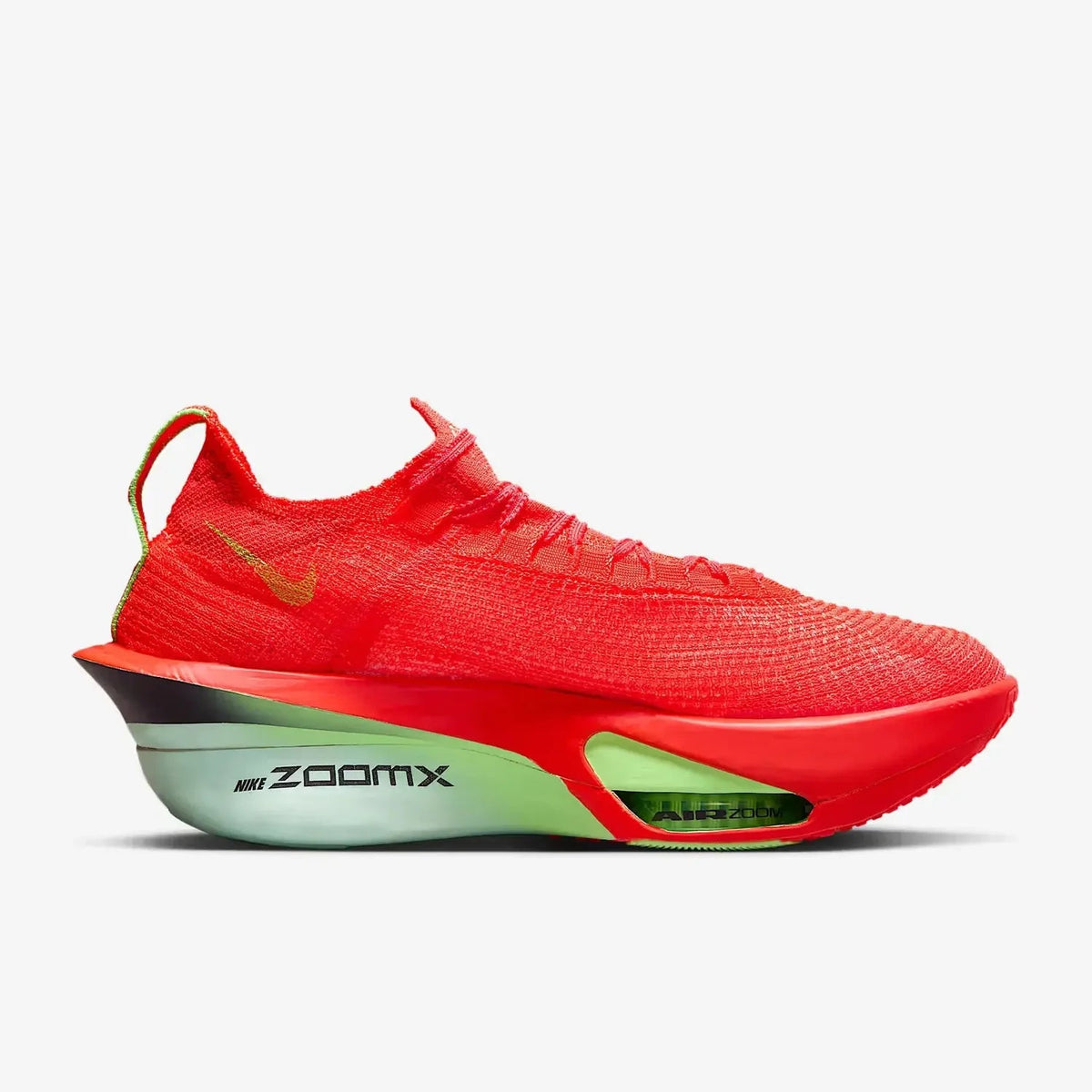 Nike Air Zoom Alphafly Next% 3 Running Shoes – Bright Crimson & Lime