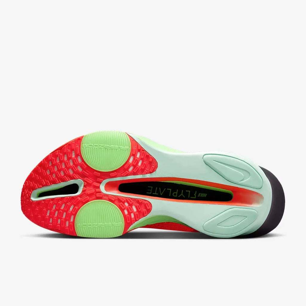 Nike Air Zoom Alphafly Next% 3 Running Shoes – Bright Crimson & Lime