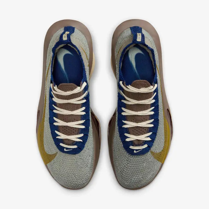Nike Air Zoom Alphafly Next% 3 Running Shoes – Gray Green & Navy
