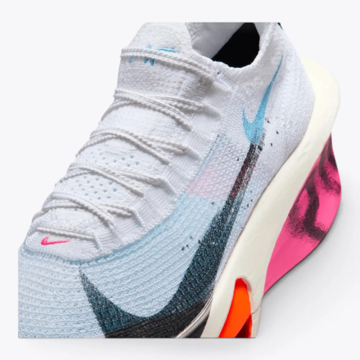 Nike Air Zoom Alphafly Next% 3 Running Shoes – White & Pink