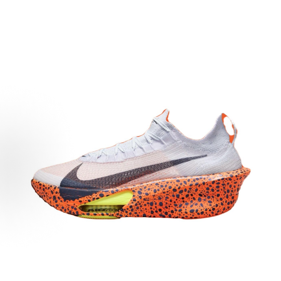 Nike Air Zoom Alphafly Next% 3 Running Shoes – Light Gray & Orange