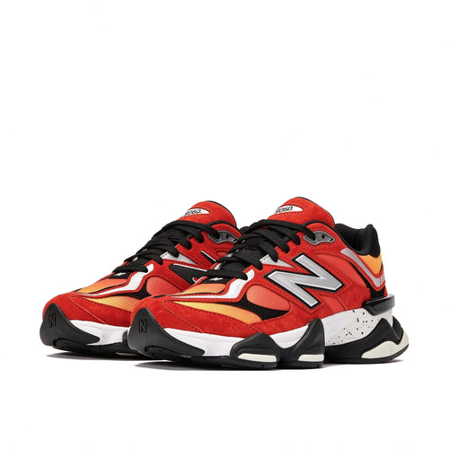 DTLR × New Balance 9060 Red – Orange – Black