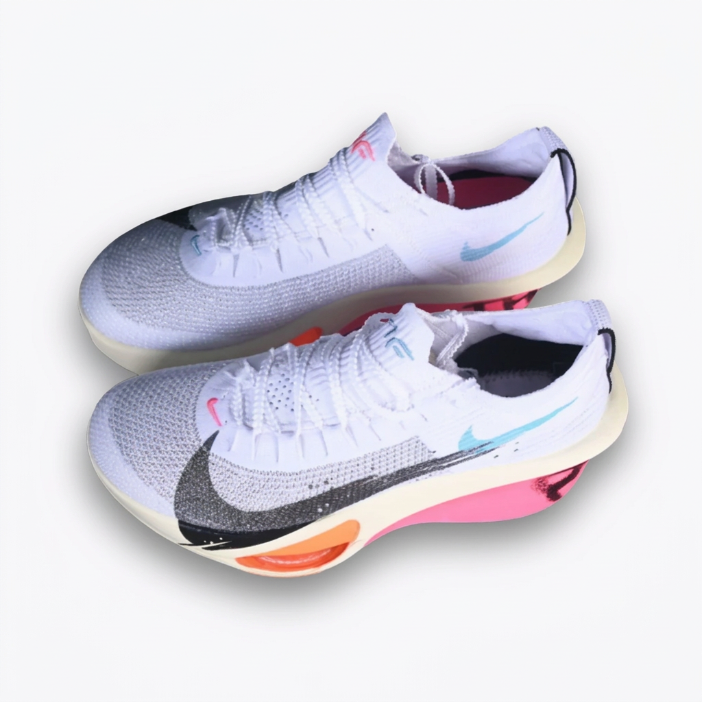 Nike Air Zoom Alphafly Next% 3 Running Shoes – White & Pink