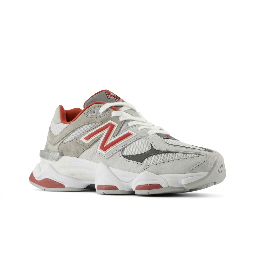 New Balance 9060 Grey – Red