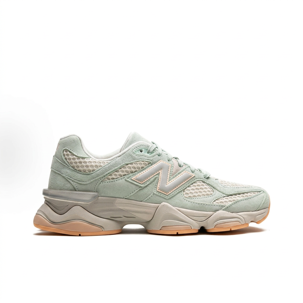 New Balance 9060 Mint Green – Cream