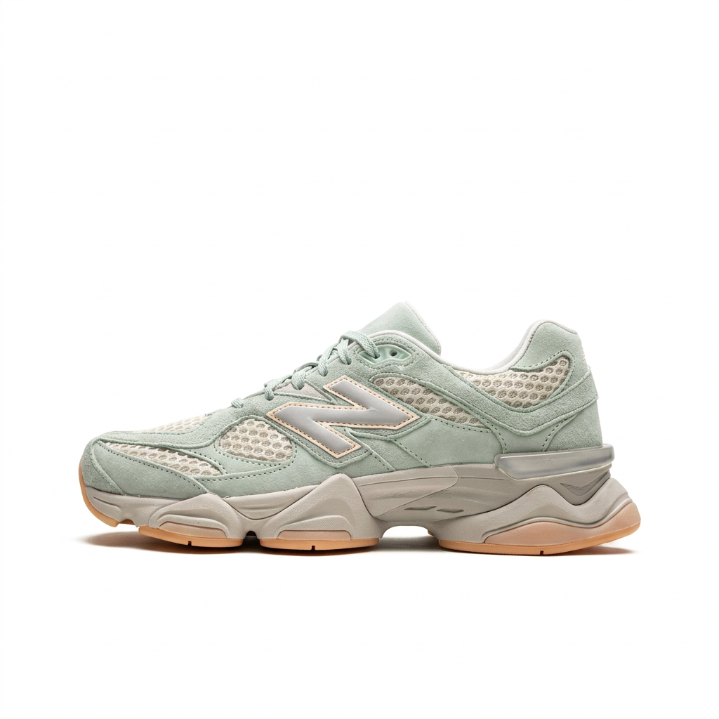 New Balance 9060 Mint Green – Cream