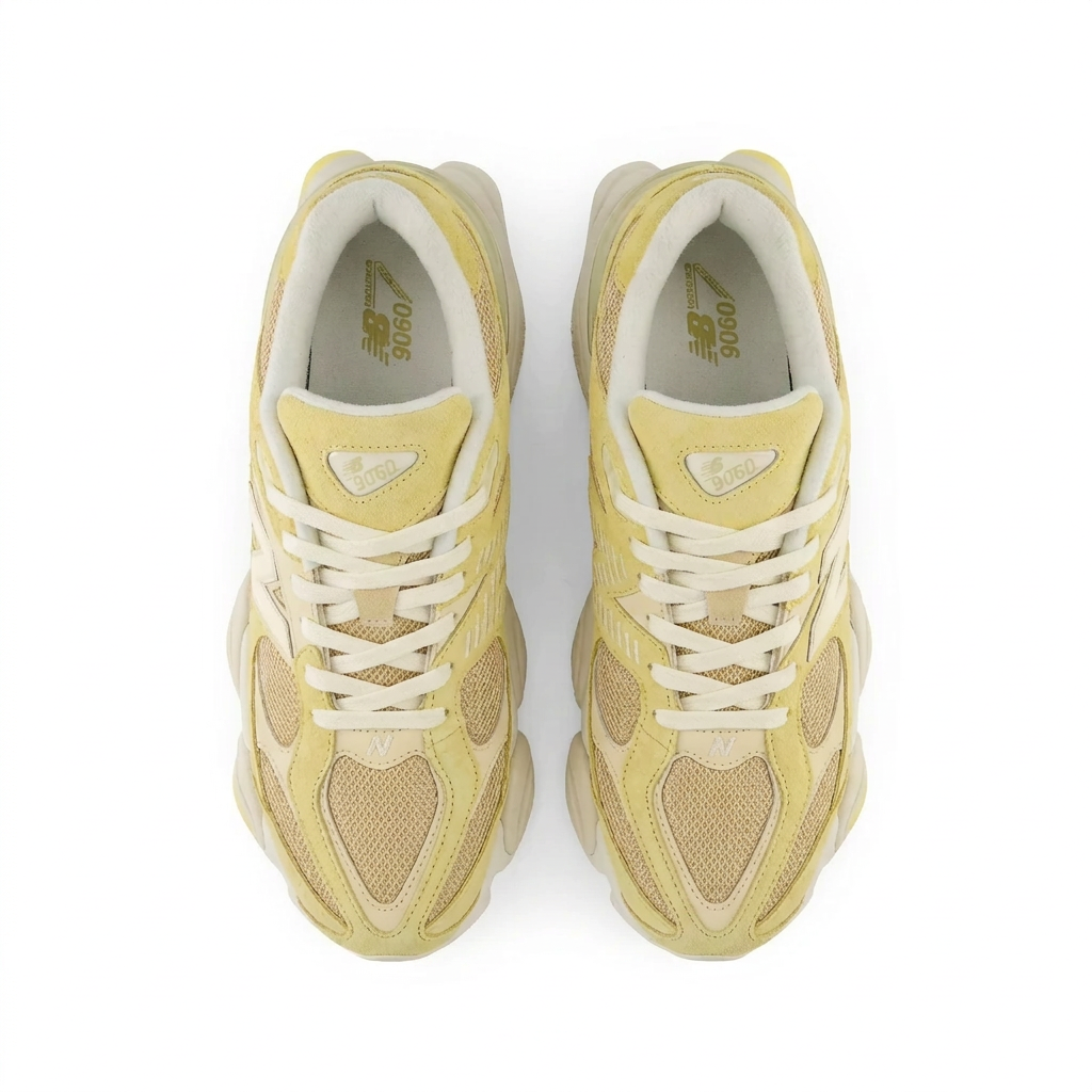 New Balance 9060 Yellow – Cream