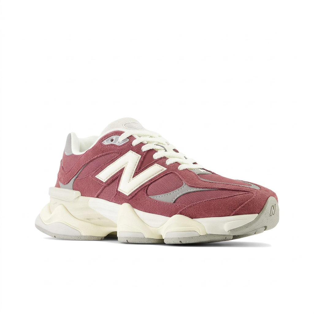 New Balance 9060 Burgundy – Cream