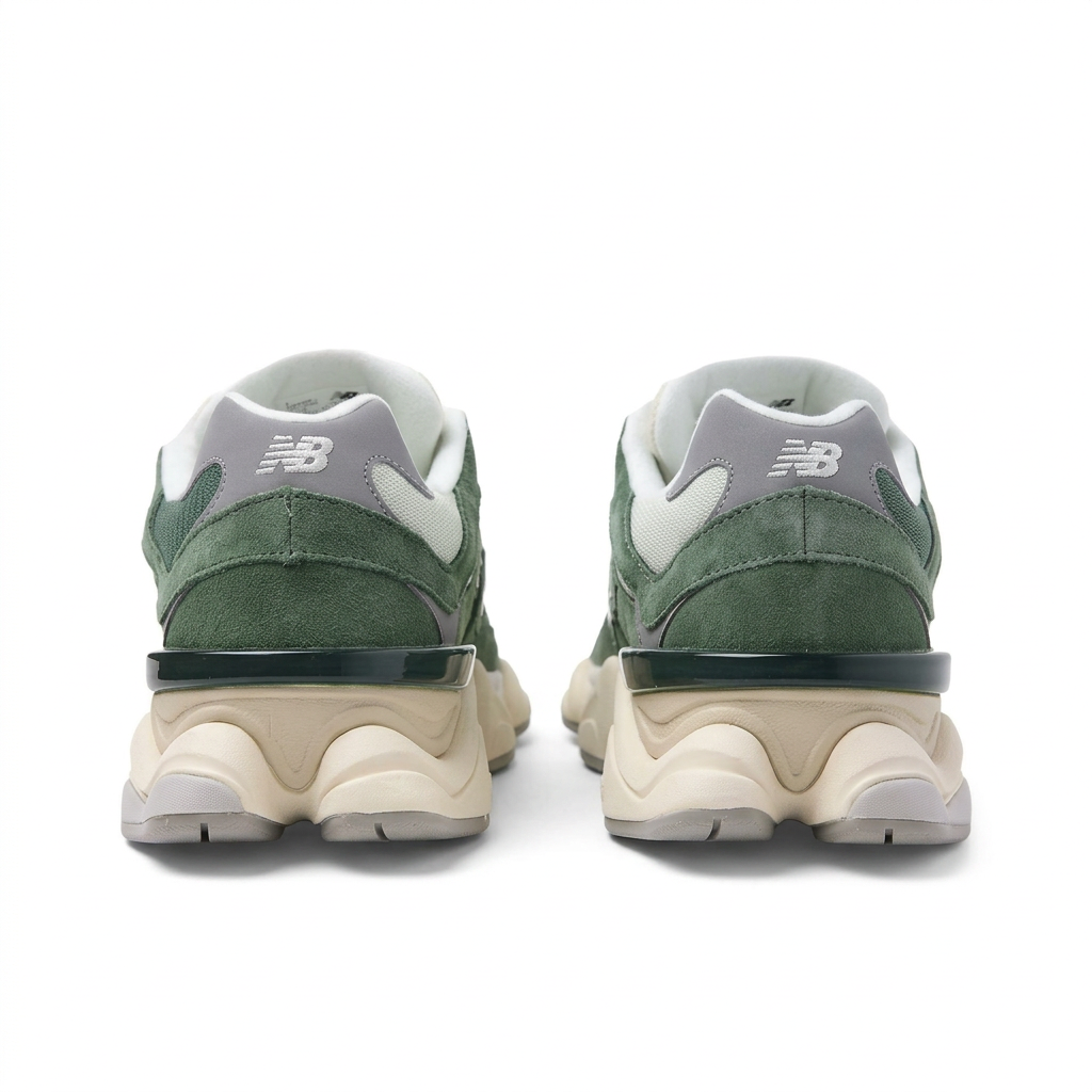 New Balance 9060 Green – Cream