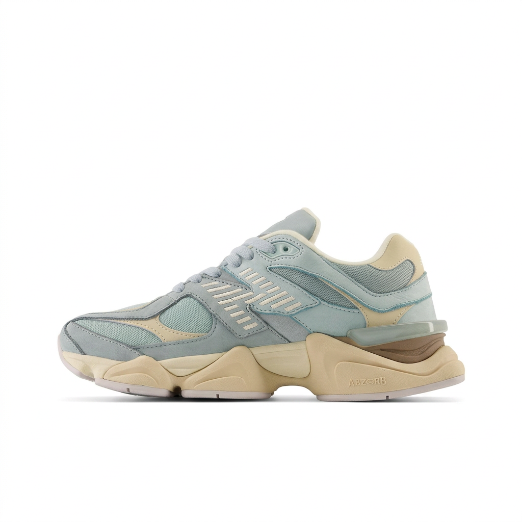 New Balance 9060 Blue Grey – Cream