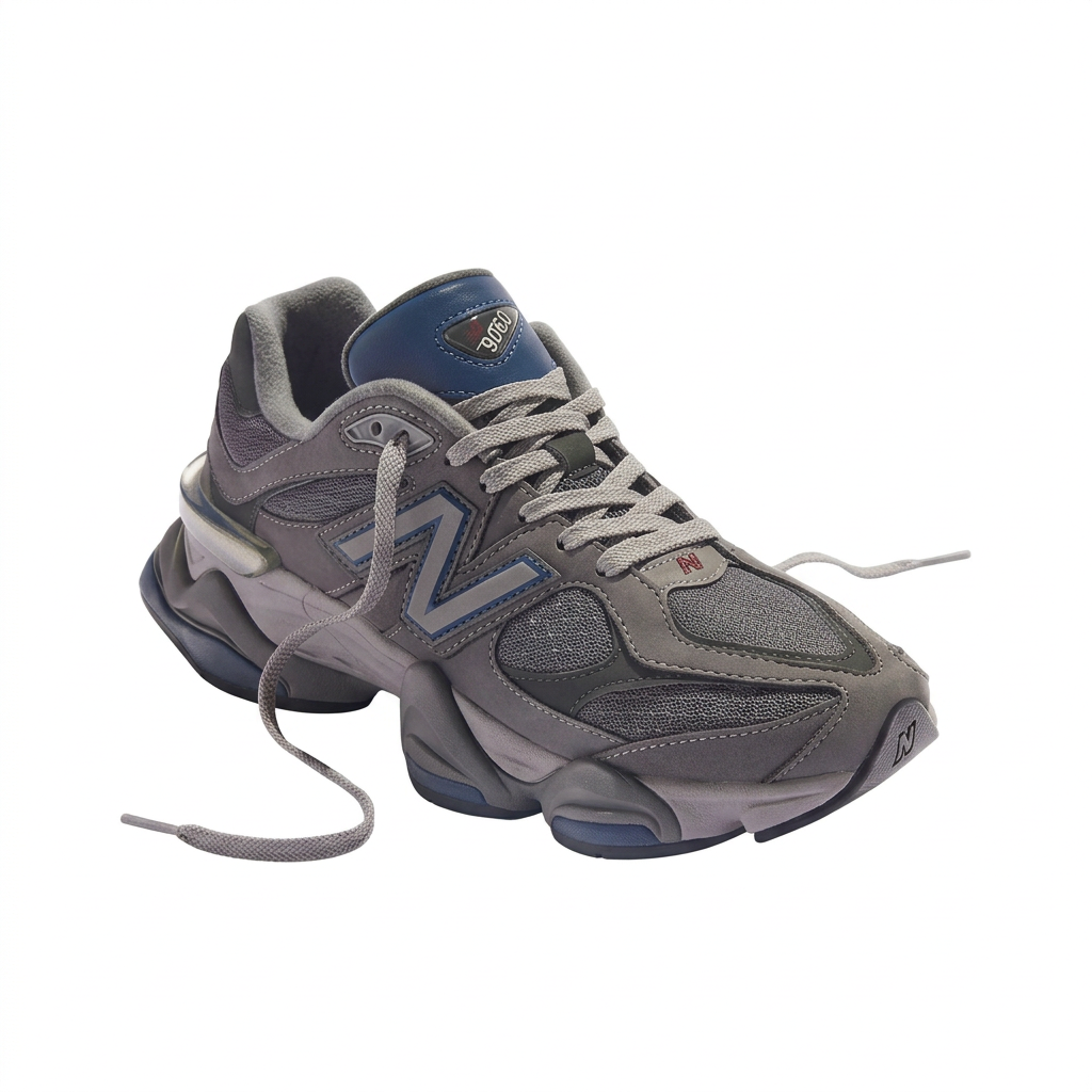 New Balance 9060 Dark Grey – Blue