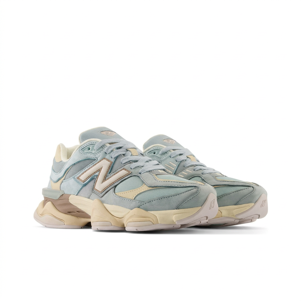 New Balance 9060 Blue Grey – Cream