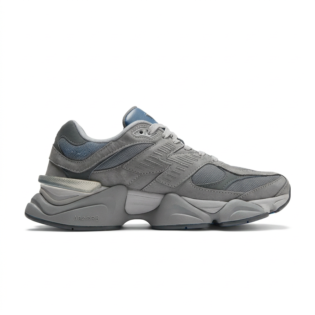 New Balance 9060 Dark Grey – Blue