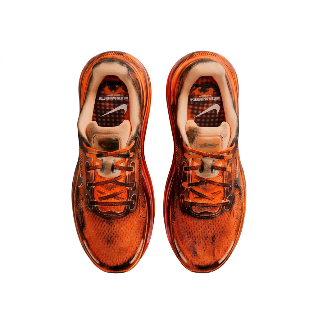 Nike Vomero Premium Orange – Black
