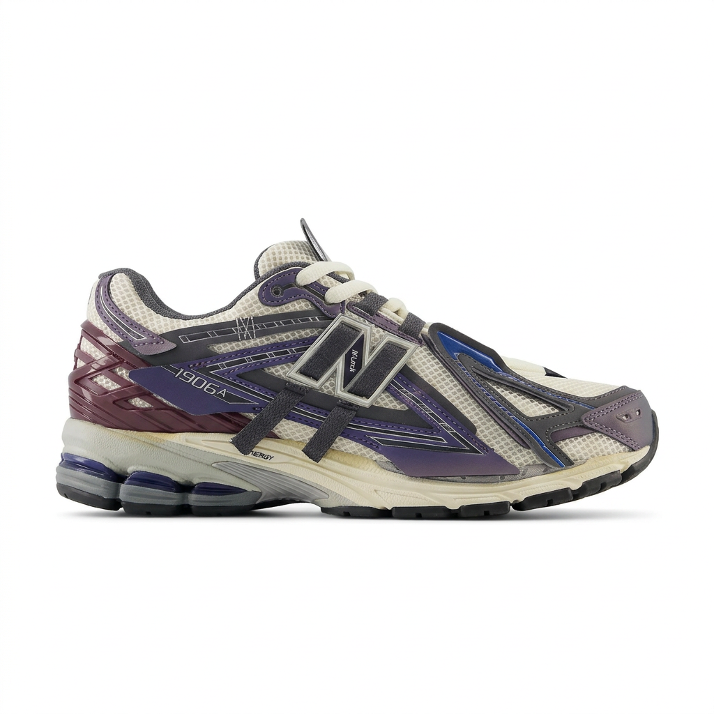 New Balance 1906A Cream – Purple