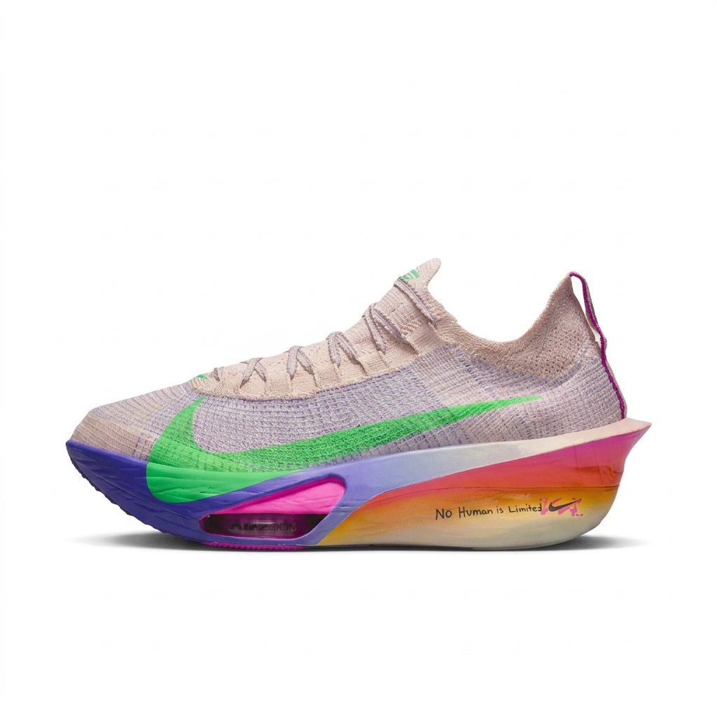 Nike Air Zoom Alphafly Next% 3 Running Shoes - Beige & Multicolor