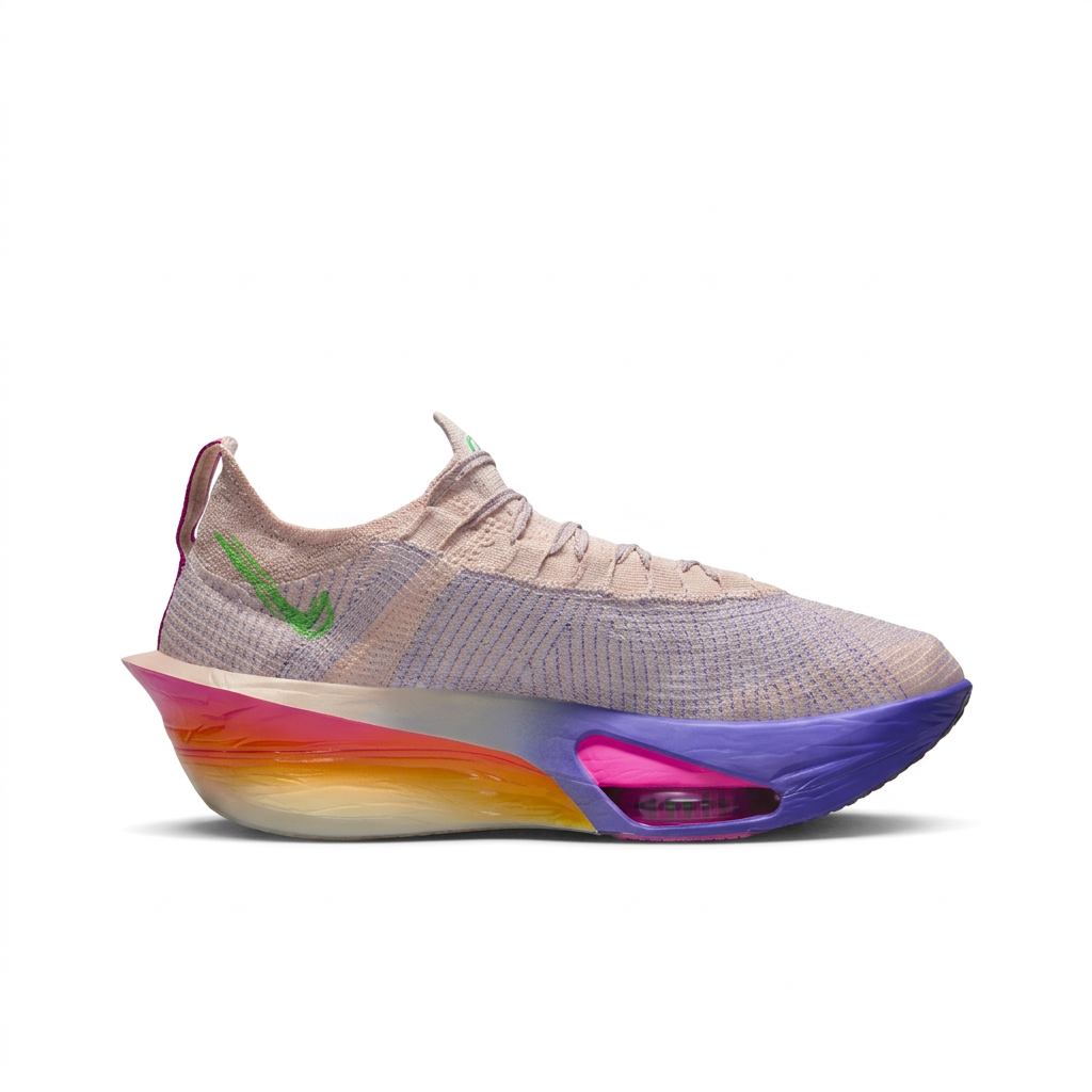 Nike Air Zoom Alphafly Next% 3 Running Shoes - Beige & Multicolor