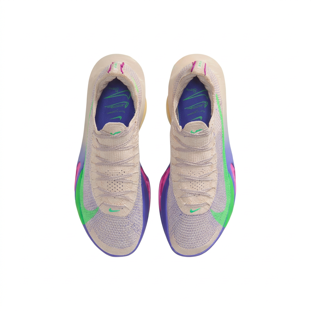 Nike Air Zoom Alphafly Next% 3 Running Shoes - Beige & Multicolor