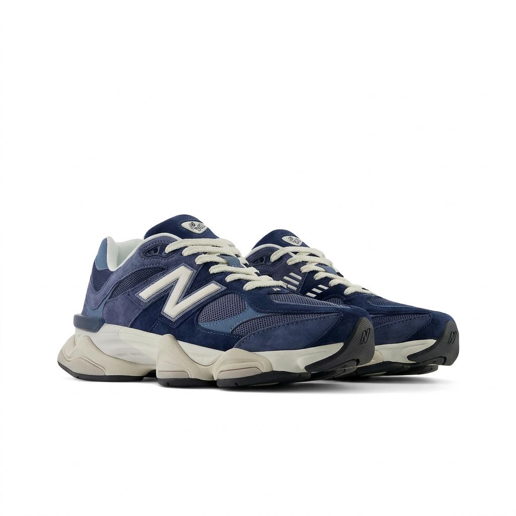 New Balance 9060 Navy – Cream
