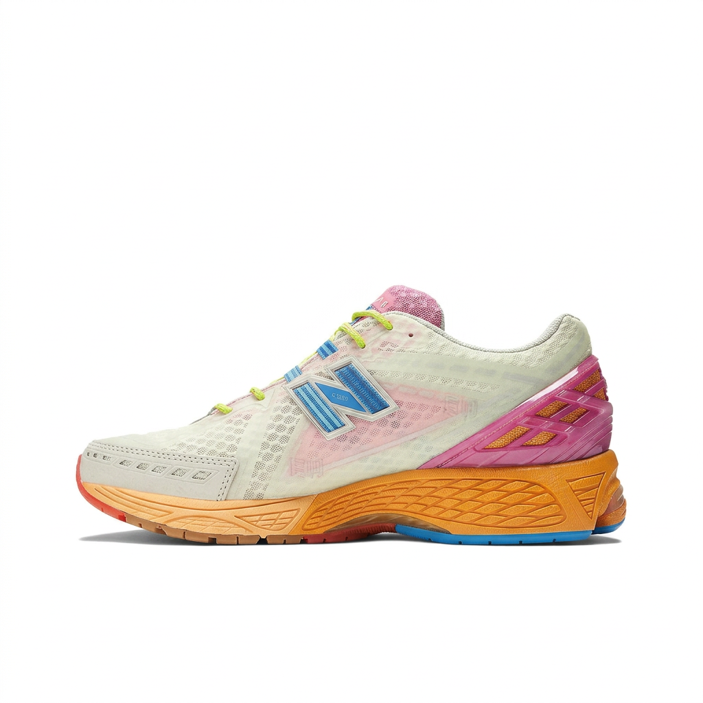 New Balance 1906R Cream - Multicolor inner side view on white
