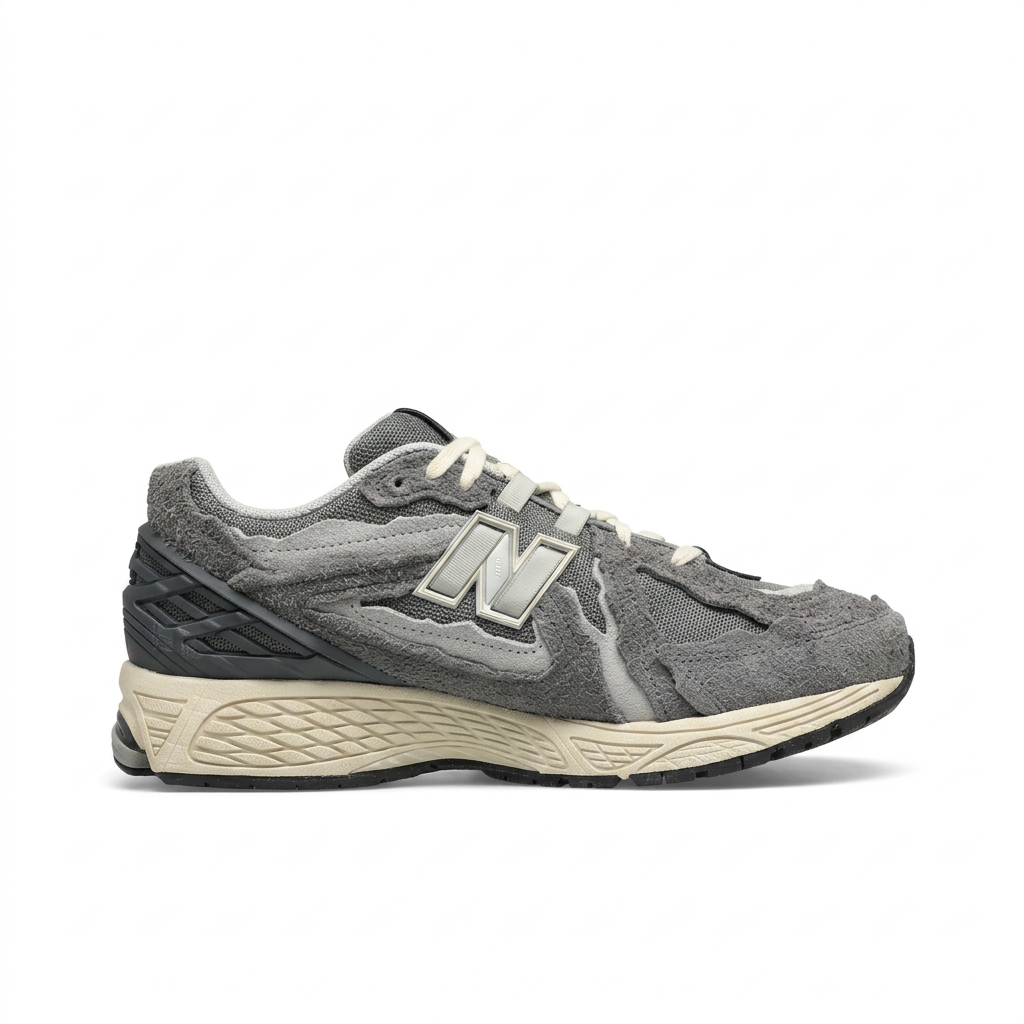 New Balance 1906R Grey - Cream inner side view on white